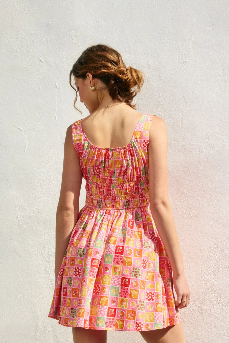 Tropical Citrus Dress